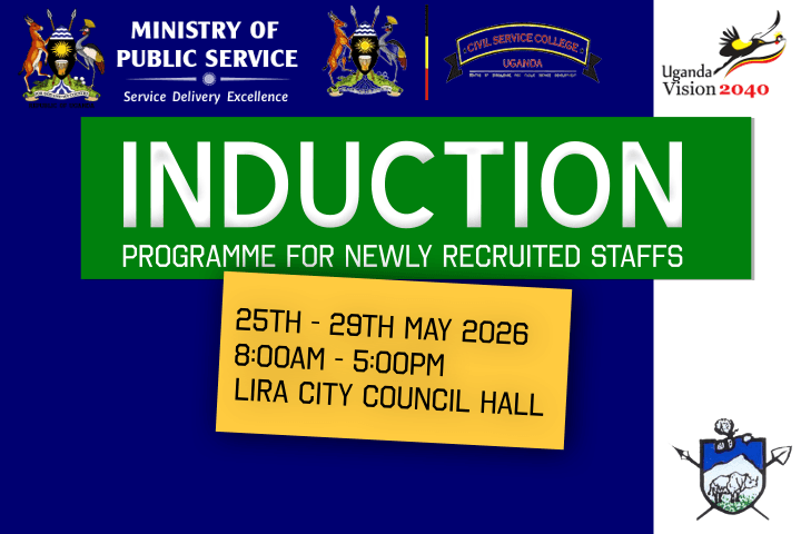 Induction Programme for Newly Recruited Lira City Staff